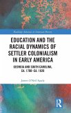 Education and the Racial Dynamics of Settler Colonialism in Early America Education and the Racial Dynamics of Settler Colonialism in Early America