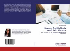 Business English Needs Analysis in Morocco