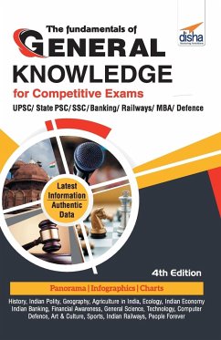 The Fundamentals of General Knowledge for Competitive Exams - UPSC/ State PCS/ SSC/ Banking/ Railways/ MBA/ Defence - 4th Edition - Disha Experts