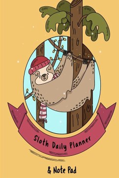 Sloth Daily Planner & Note Pad - Kind, Fanny