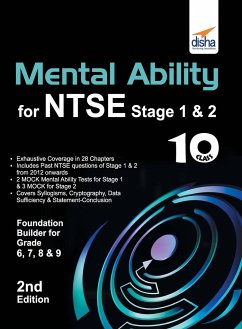 Mental Ability for NTSE & Olympiad Exams for Class 10 (Quick Start for Class 6, 7, 8, & 9) 2nd Edition - Disha Experts