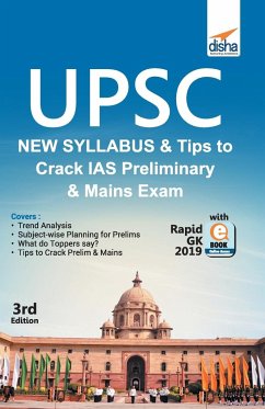 UPSC New Syllabus & Tips to Crack IAS Preliminary and Mains Exam with Rapid GK 2019 ebook 3rd Edition - Disha Publication