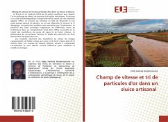 Champ de vitesse et tri de particules d'or dans un sluice artisanal - Rasolomanana, Eddy Harilala