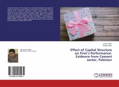 Effect of Capital Structure on Firm¿s Performance: Evidence from Cement sector, Pakistan