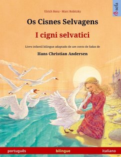 Cover Os Cisnes Selvagens - I cigni selvatici (português - italiano)