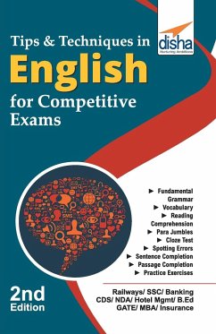 Tips & Techniques in English for Competitive Exams 2nd Edition - Disha Experts