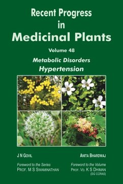 Cover Recent Progress in Medicinal Plants (Metabolic Disorders Hypertension) (eBook, ePUB)
