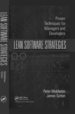 Lean Software Strategies (eBook, ePUB) - Middleton, Peter; Sutton, James