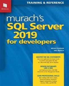 Murach's SQL Server 2019 for Developers - Syverson, Bryan; Murach, Joel