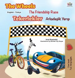 The Wheels -The Friendship Race (English Turkish Bilingual Book) - Books, Kidkiddos; Nusinsky, Inna