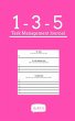 135 Task Management Journal - Pink Cover - Bild 1