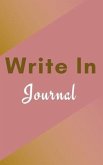 Write In Journal (Pastel Brown Abstract Cover Art)