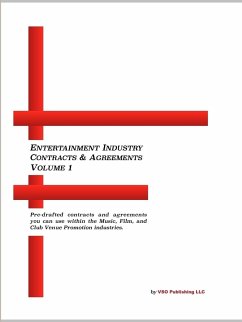 Entertainment Industry Contracts & Agreements Volume 1 (Paperback Edition) - Publishing LLC, Vso