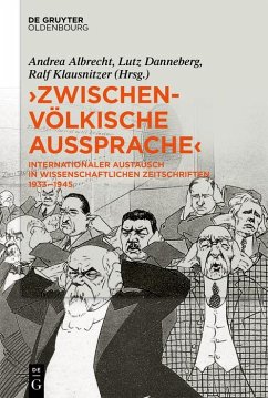 Cover »Zwischenvölkische Aussprache« (eBook, ePUB)