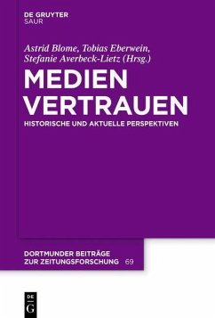 Medienvertrauen (eBook, ePUB)