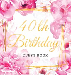 40th Birthday Guest Book - Lukesun, Luis