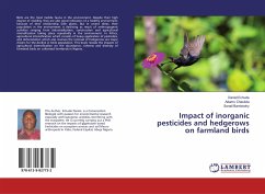 Impact of inorganic pesticides and hedgerows on farmland birds