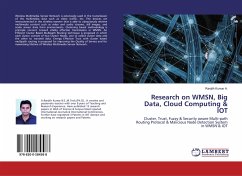 Research on WMSN, Big Data, Cloud Computing & IOT - A., Ranjith Kumar