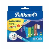 Pelikan Textilmarker Colorella, 12er Set Pelikan Textilmarker Colorella, 12er Set