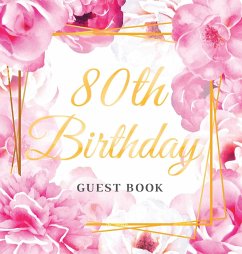 80th Birthday Guest Book - Lukesun, Luis