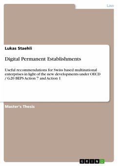 Digital Permanent Establishments (eBook, PDF) - Staehli, Lukas