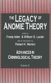 The Legacy of Anomie Theory (eBook, ePUB)