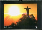Brasilien 2021 - Black Edition - Timokrates Kalender, Wandkalender, Bildkalender - DIN A4 (ca. 30 x 21 cm)