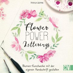 Flower Power Letterings (eBook, PDF) - Woltman, Patrycja