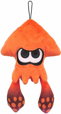 Nintendo Splatoon Squid Orange, Plüsch, 21cm