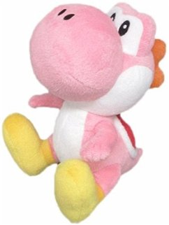 Nintendo Yoshi, Plüschfigur, pink, 21 cm