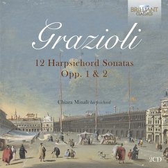 Grazioli:12 Harpsichord Sonatas Opp.1 & 2 - Minali,Chiara