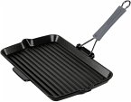 Staub Grillpfanne induktion rechteckig 34x21cm schwarz