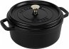 Staub La Cocotte 24cm rund, schwarz,... - Bild 1