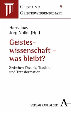 Geisteswissenschaft – was bleibt? (eBook, PDF)