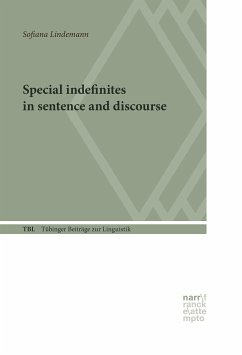 Special Indefinites in Sentence and Discourse (eBook, PDF) - Lindemann, Sofiana