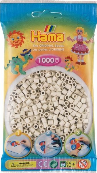 Hama 207-77 - Bügelperlen Midi, ca. 1000 Perlen in kitt - Bei bücher.de  immer portofrei