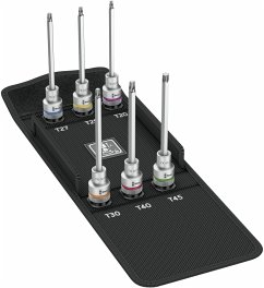 Wera 8767 C TORX HF 2 Zyklop Bitnuss-Satz TORX mit Haltefunkt