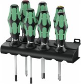 Wera 367/6 TORX BO Kraftform Schraubendrehersatz + Rack Wera 367/6 TORX BO Kraftform Schraubendrehersatz + Rack