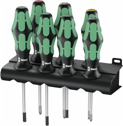 Wera 367/6 TORX BO Kraftform Schraubendrehersatz + Rack Cover Wera 367/6 TORX BO Kraftform Schraubendrehersatz + Rack