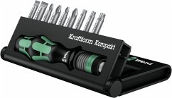 Wera Kraftform Kompakt 10 Bits-Sortiment