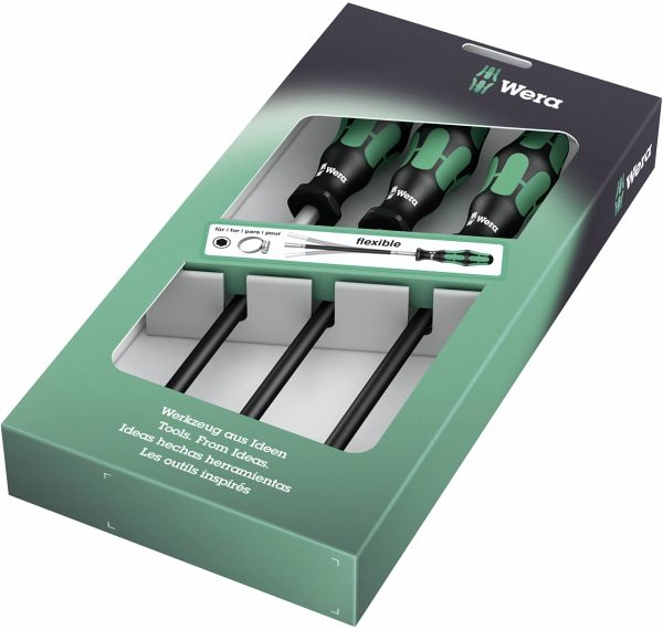 Wera 391/3 Schlauchklemmen Schraubendrehersatz Wera 391/3 Schlauchklemmen Schraubendrehersatz