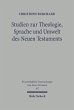 Studien zu Theologie, Sprache und... - Bild 1