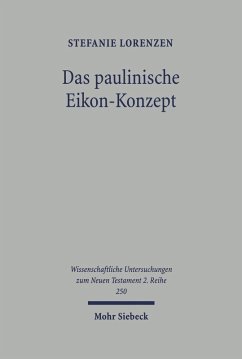 Das paulinische Eikon-Konzept (eBook, PDF) - Lorenzen, Stefanie