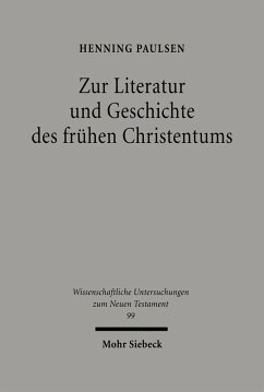 Zur Literatur und Geschichte des frühen Christentums (eBook, PDF) - Paulsen, Henning