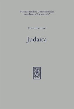 Judaica (eBook, PDF) - Bammel, Ernst