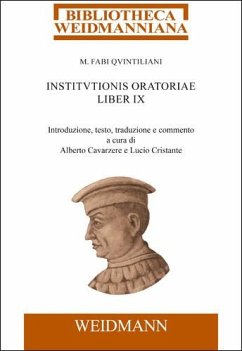 M. Fabi Quintiliani Institutionis oratoriae liber IX (eBook, PDF) - Quintilianus, Marcus Fabius