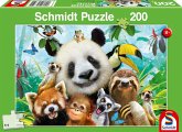 Schmidt 56359 - Einfach tierisch, Kinderpuzzle, Puzzle, 200 Teile