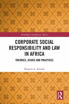 Corporate Social Responsibility and Law in Africa (eBook, PDF) - Amodu, Nojeem A.