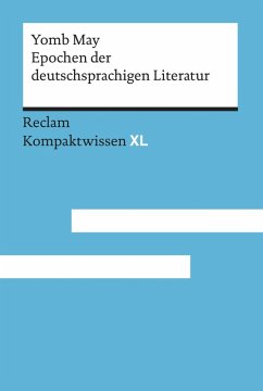 Epochen der deutschsprachigen Literatur (eBook, ePUB) - May, Yomb