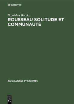 Cover Rousseau Solitude et communauté